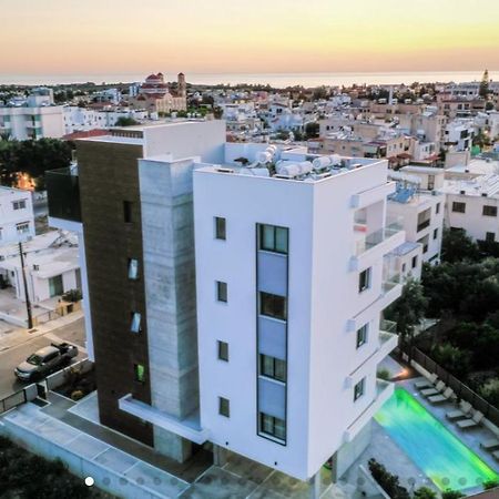 Olive Shared Pool Apartments 파포스 외부 사진