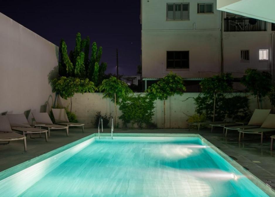 Olive Shared Pool Apartments 파포스 외부 사진