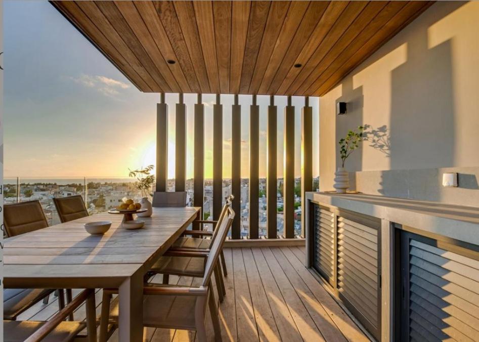 Olive Shared Pool Apartments 파포스 외부 사진