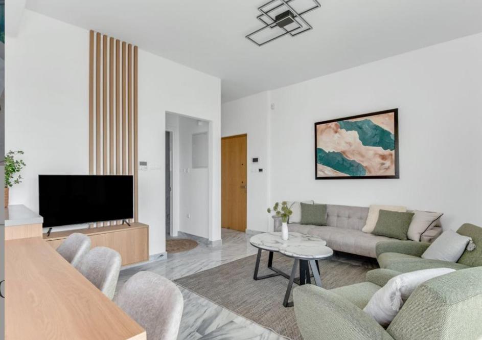 Olive Shared Pool Apartments 파포스 외부 사진