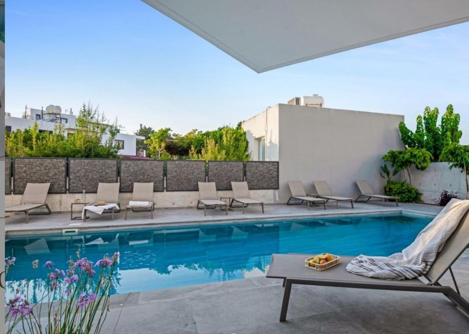 Olive Shared Pool Apartments 파포스 외부 사진